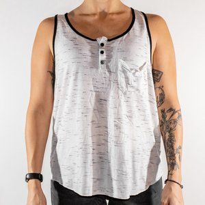 Button Up Pocket Tank